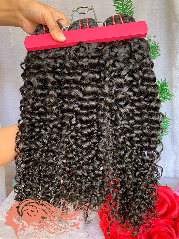 Csqueen Mink hair Jerry Curly Hair 14 Bundles Virgin Human Hair